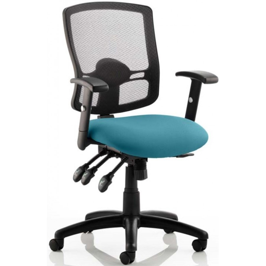 Portland 3 Bespoke Ergonomic Mesh Operator Chair